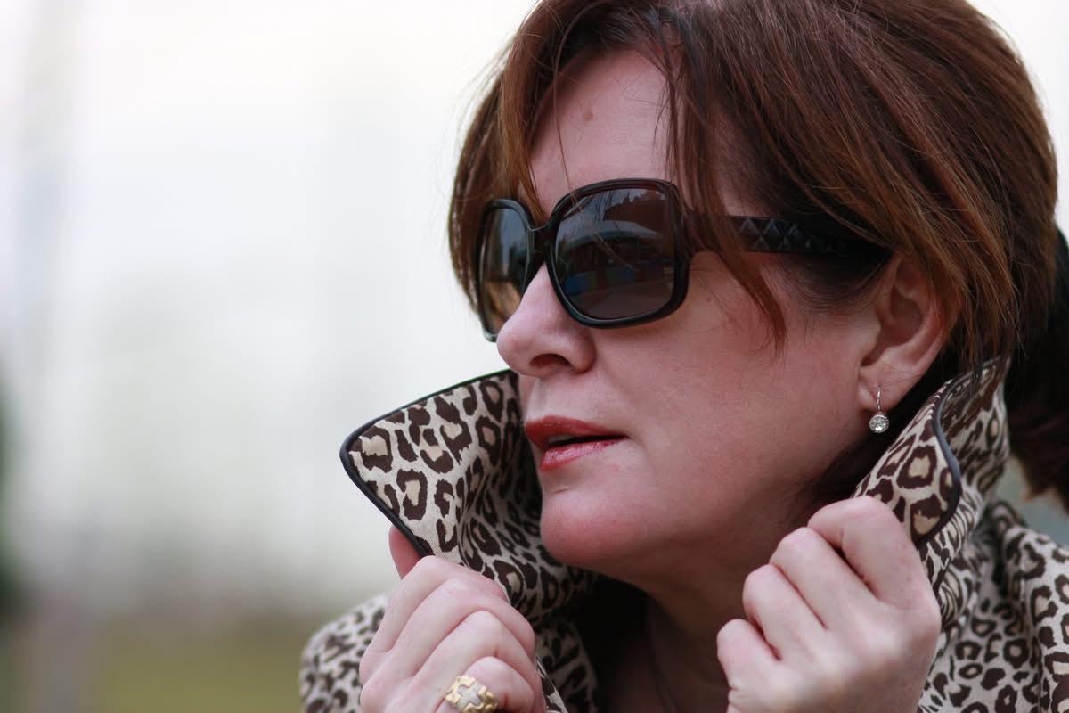Majella O’Brien Gallant during a television production era portrait session